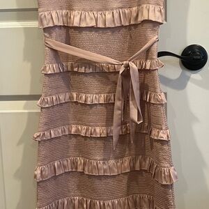 V. Chapman Lily midi dress in Rose Dust